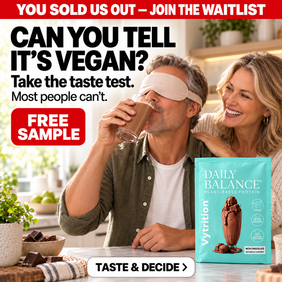 FREE SAMPLE - Organic Plant Protein Powder Chocolate