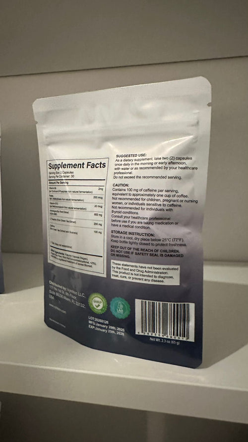 Focus, Stress & Energy Support Capsule