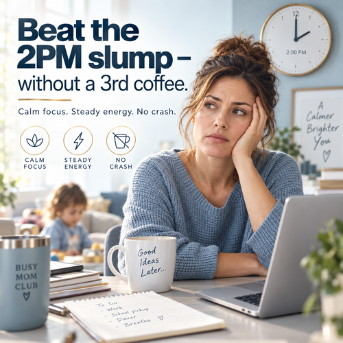 Calm Energy for Women & Busy Moms – No Jitters, No Crash