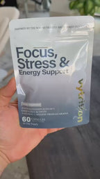 Focus, Stress & Energy Support Capsule